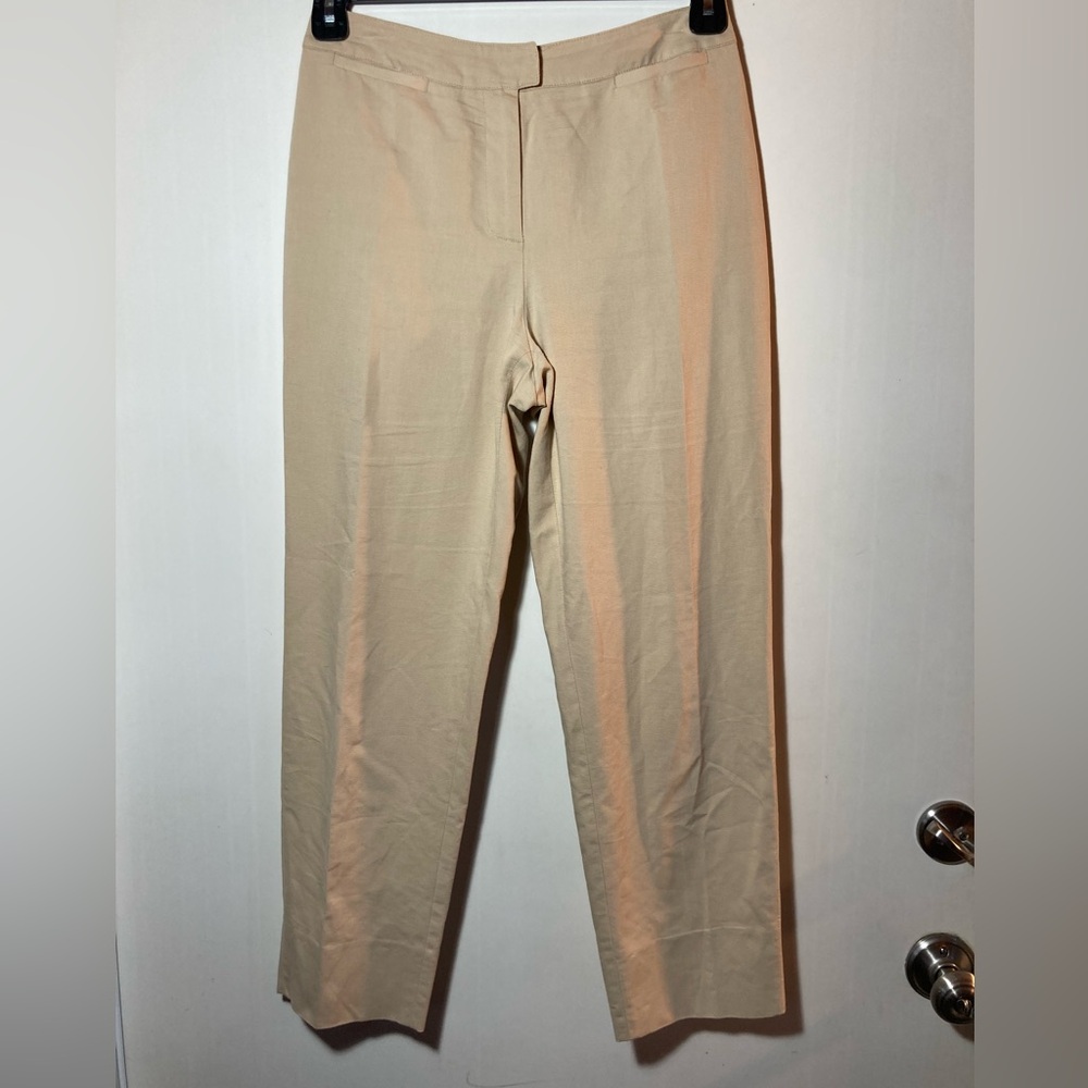 Piazza Sempione Brigitte Crop Pants Made in Italy Zipper/Hook & Eye Size 6